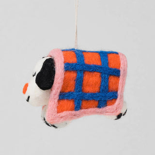 Mimi Dog Hanging Felt Ornament