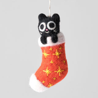 Viv Cat Hanging Felt Ornament
