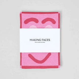 Making Faces Geschirrtuch