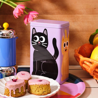 Tin Container Cat