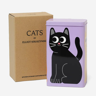 Tin Container Cat
