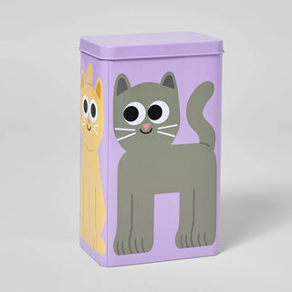 Tin Container Cat