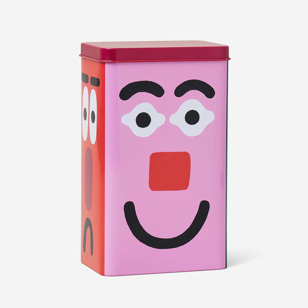 Wrap Tin Container Faces – rikiki. Grafik & Produkt