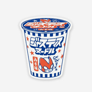 Vinyl-Sticker Justice Noodles