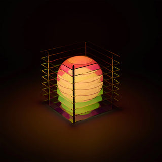 LOP Lamp Big Square Dreamy Acrylic