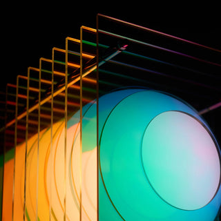 LOP Lamp Small Rectangle Dreamy Acrylic