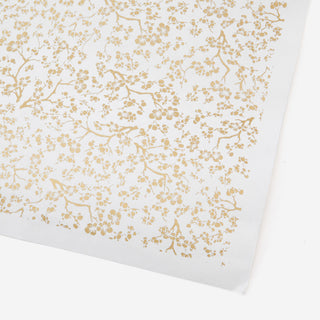Chiyogami Paper Golden Flowers