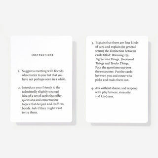 Meeting Friends Kartenspiel