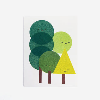 Forest Bathing Mini Greeting Card