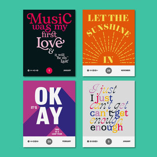 Songspiration Tischkalender