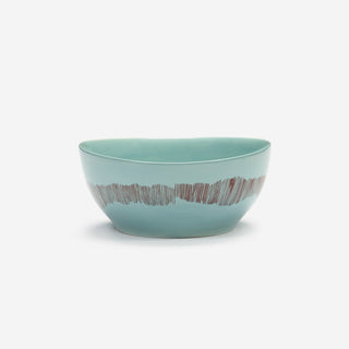 Bowl S Azure Swirl-Stripes Red – Feast by Ottolenghi