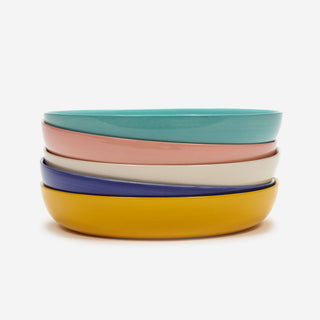Plate High Lapis Lazuli Swirl-Stripes White – Feast by Ottolenghi