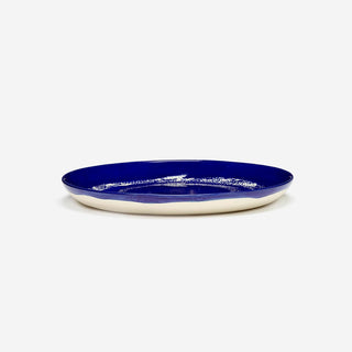 Plate S Lapis Lazuli Swirl-Dots White – Feast by Ottolenghi