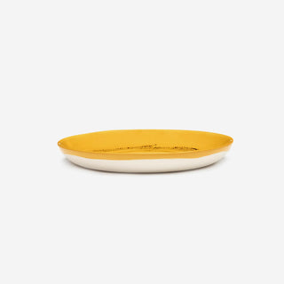 Plate XS Sunny Yellow Swirl-Dots Black – Feast by Ottolenghi