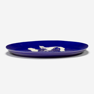 Serving Plate L Blue Pepper White – Feast by Ottolenghi