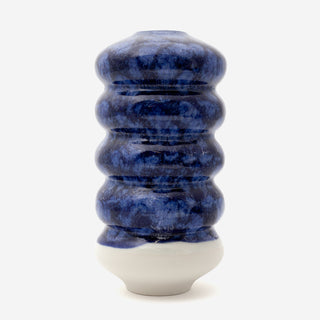 Hana Vase Large Kiku – Blue Streak
