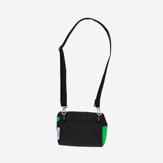 The New Bum Bag S Black & Greenscreen