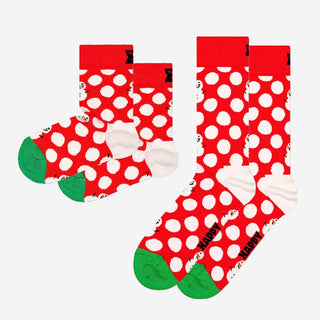 Big Dot Snowmann Socken für die ganze Familie