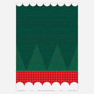 X-Mas Surprise wrapping paper