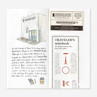 TRAVELER'S Notebook TOKYO Refill Blank