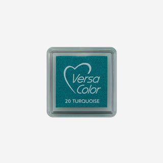 Small stamp pad turquoise Versacolor