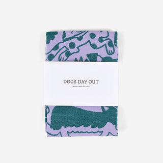 Dogs Day Out Geschirrtuch